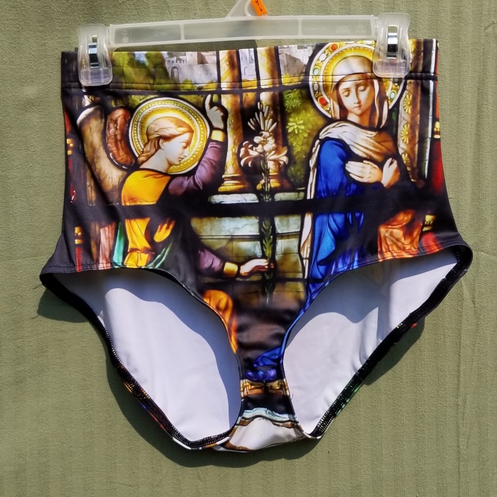 Blackmilk highwaisted swim bottom